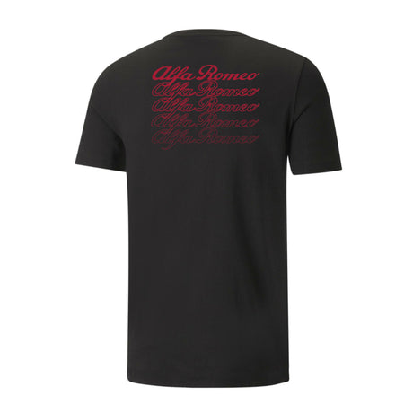 Alfa Romeo T-Shirt DNA mit roten Details – S