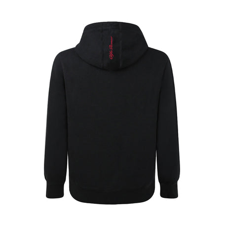 Alfa Romeo Sweatshirt schwarz mit Alfa-Romeo-Emblem