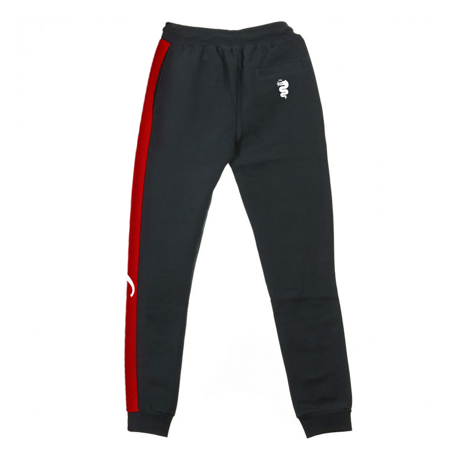 Alfa Romeo sweatpants with AR logo, dark grey