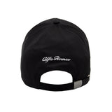 Alfa Romeo Cap mit großem Logo schwarz