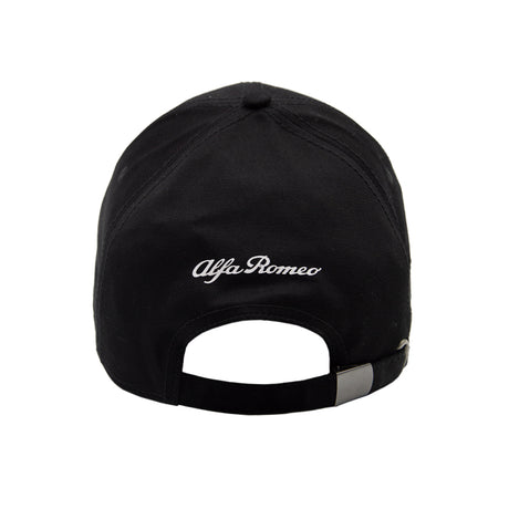 Alfa Romeo Cap mit großem Logo schwarz