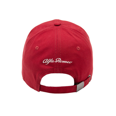 Alfa Romeo Cap mit großem Logo rot