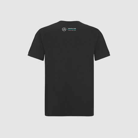 Mercedes AMG Petronas F1 Kinder-T-Shirt Lewis Hamilton #44 schwarz