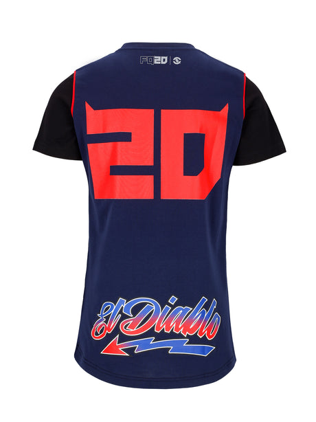 Fabio Quartararo T-Shirt Diablo dunkelblau