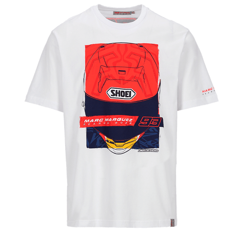 Marc Marquez T-Shirt Season Helmet weiß
