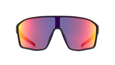 Red Bull Spect DAFT sunglasses black with blue-red lens