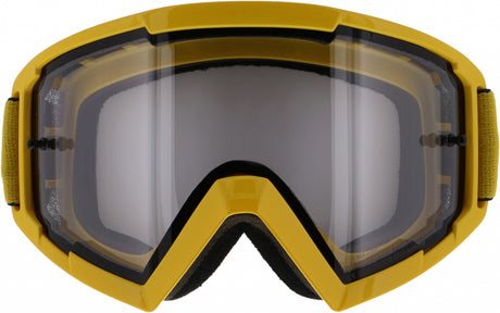 Red Bull Spect WHIP motocross goggles yellow with clear lens