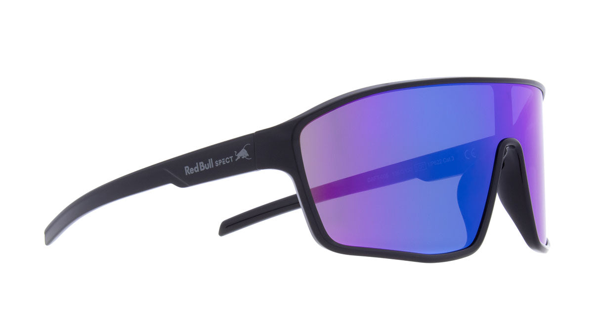 Red Bull Spect Sonnenbrille DAFT schwarz mit violettem Glas