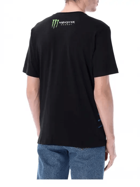 Fabio Quartararo T-Shirt Monster Energy Logo schwarz
