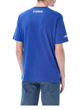 Fabio Quartararo T-Shirt Yamaha MotoGP Logo blau