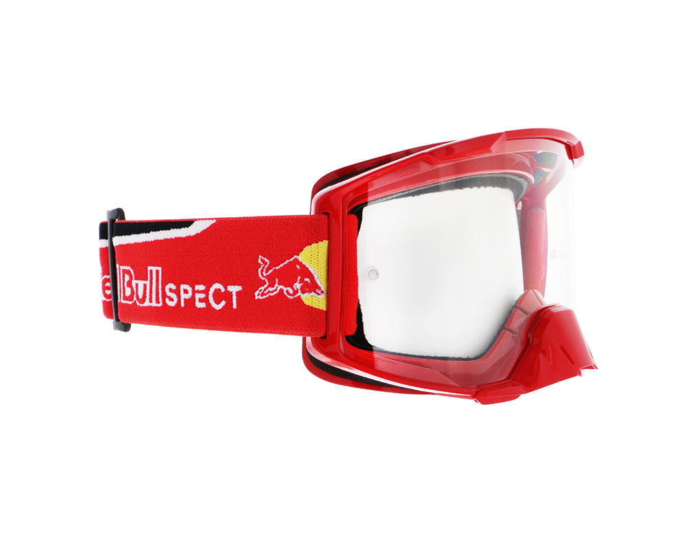 Red Bull Spect Motocrossbrille STRIVE rot mit klarem Glas