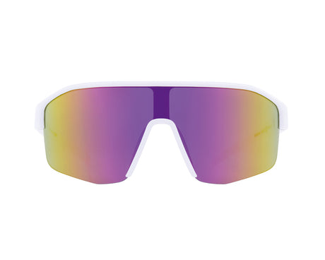 Red Bull Spect Sonnenbrille DUNDEE weiß mit rot-gelbem Glas