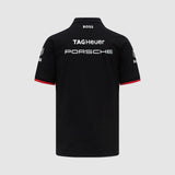Porsche Motorsport team polo shirt Formula E, black