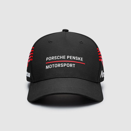 Porsche Motorsport Teamkappe Penske schwarz