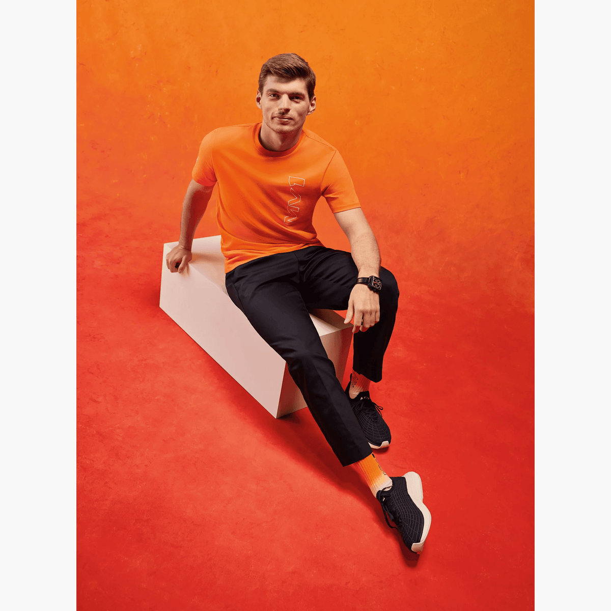 Max Verstappen MV1 Sportsocken – Orange