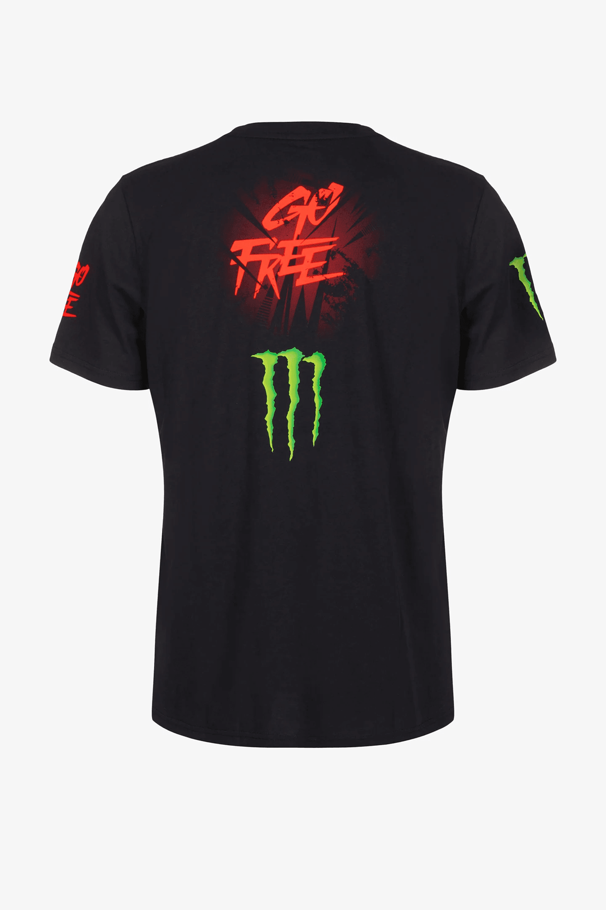 Francesco Bagnaia T-Shirt Monster Energy 63 schwarz