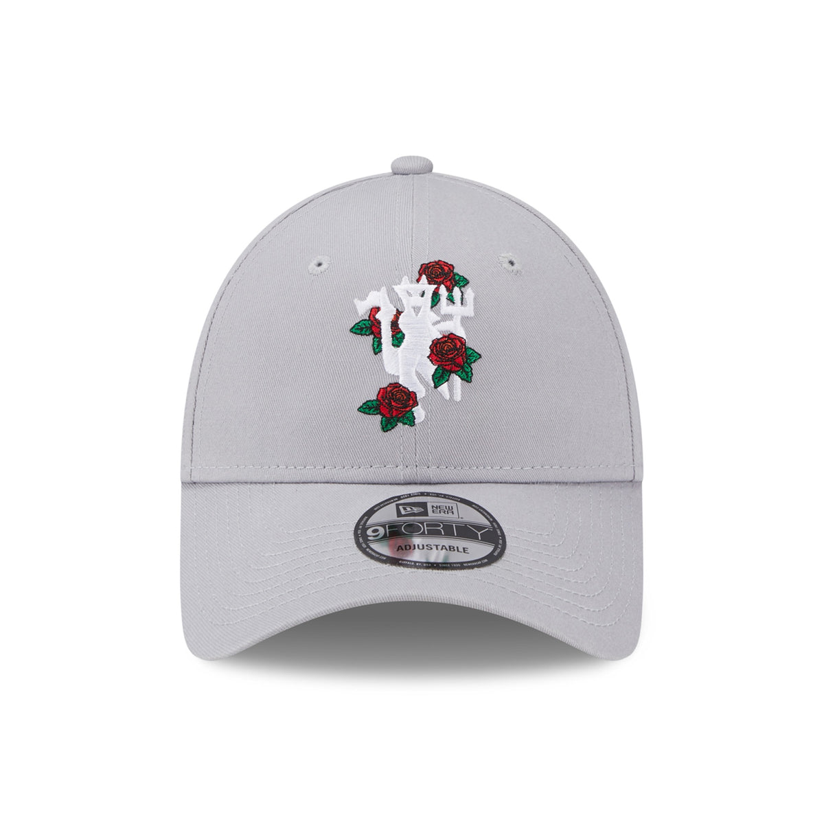Manchester United 9FORTY Cap ROSE grau