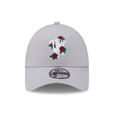 Manchester United 9FORTY Cap ROSE grau