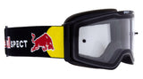 Red Bull Spect Motocrossbrille TORP schwarz mit klarem Glas