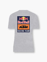 KTM Red Bull Racing Damen-T-Shirt Backprint grau