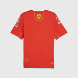 Team-T-Shirt Carlos Sainz – Scuderia Ferrari F1 rot