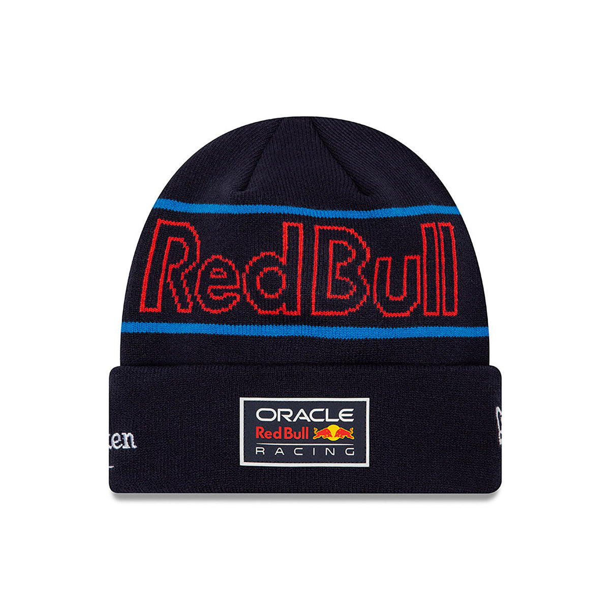 Max Verstappen team winter beanie - Red Bull Racing F1, navy blue
