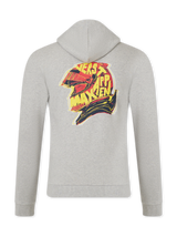 Max Verstappen Sweatjacke - Red Bull Racing F1 HELMET grau mit Reißverschluss