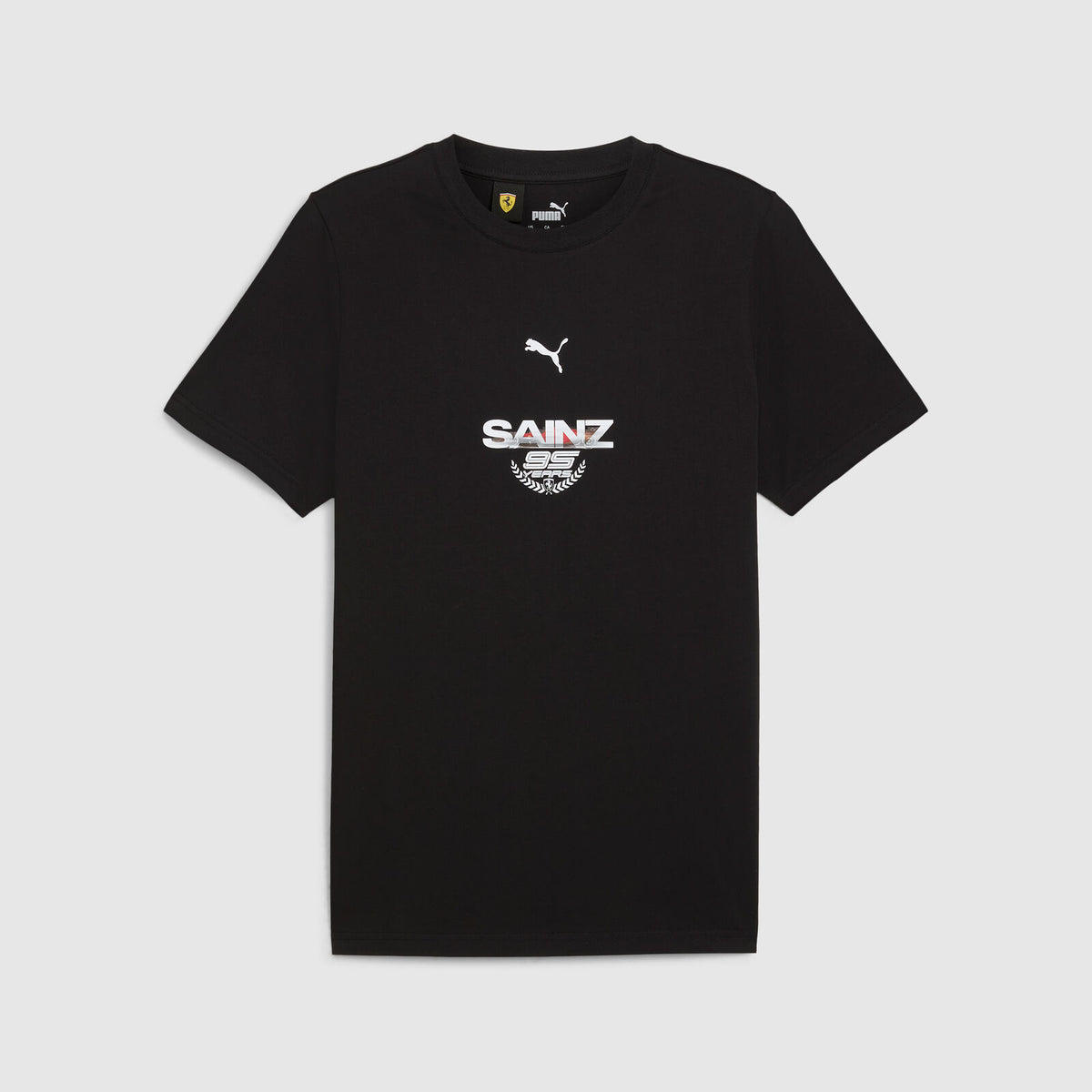 Fan-T-Shirt Carlos Sainz – Scuderia Ferrari F1 schwarz