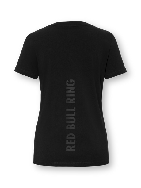 Red Bull Ring Damen-Fan-T-Shirt – Paddock schwarz