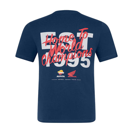 Repsol Honda MotoGP Fan-T-Shirt mit World-Champions-Motiv