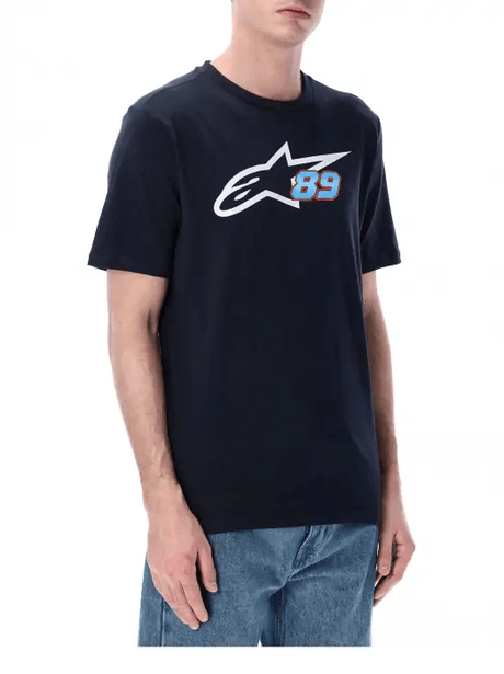 Jorge Martín T-Shirt – Alpinestars dunkelblau