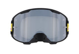 Red Bull Spect Motocrossbrille STRIVE schwarz mit silbernem Glas