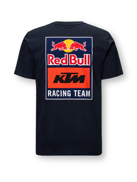 KTM Red Bull Racing casual T-shirt with logo, navy blue
