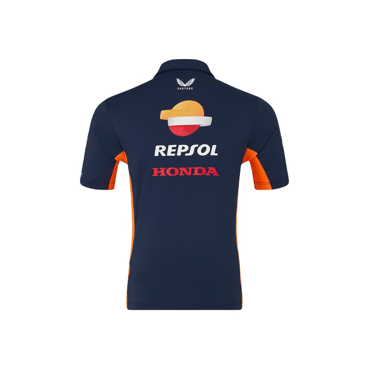 Repsol Honda MotoGP Team-Poloshirt mit Sponsorenlogos