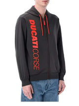 Ducati Corse fan sweatshirt dark grey with logo