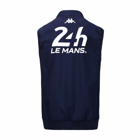 24H Le Mans men's Le Mans gilet blue