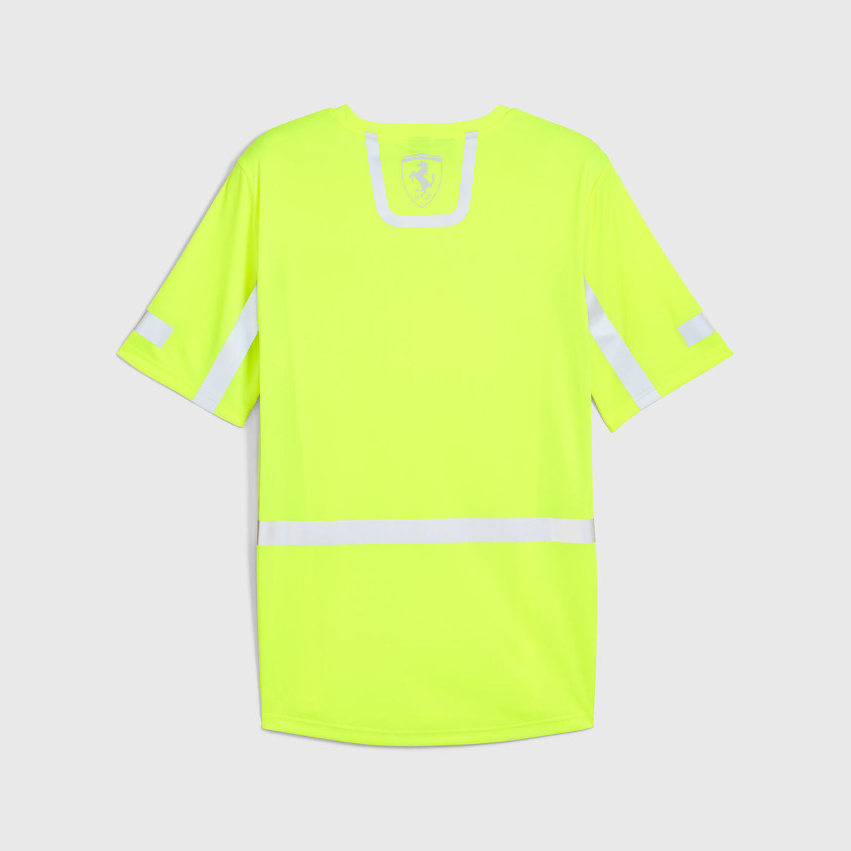 Scuderia Ferrari F1 reflektierendes Team-T-Shirt neongelb
