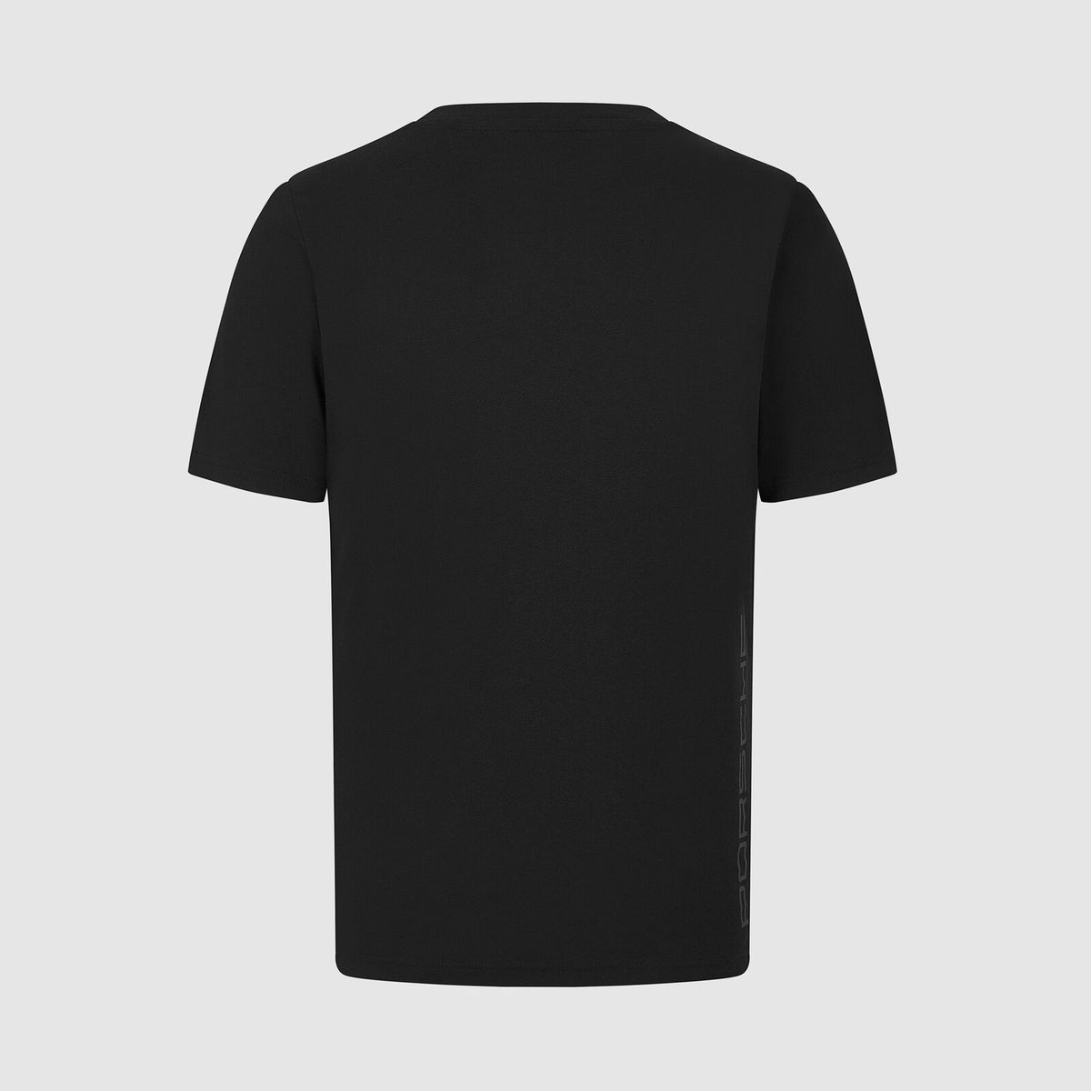 Porsche casual T-shirt with logo, black