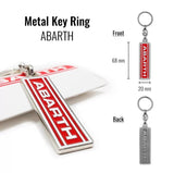 Abarth metal keyring