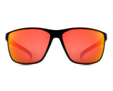 Red Bull Spect DRIFT sunglasses, black with brown lenses
