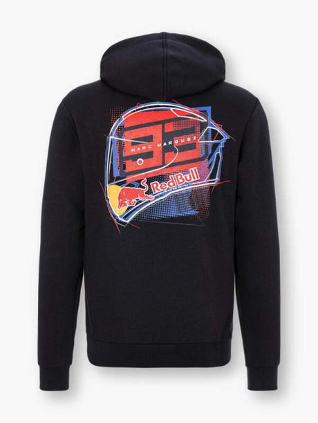 Marc Marquez 93 - Red Bull fan sweatshirt with helmet motif