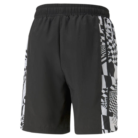 BMW Herren-Sportshorts schwarz mit Logo
