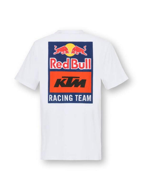 KTM Red Bull Racing casual T-shirt with logo, white