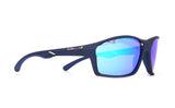 Red Bull Spect DRILL sunglasses blue with purple-blue lenses