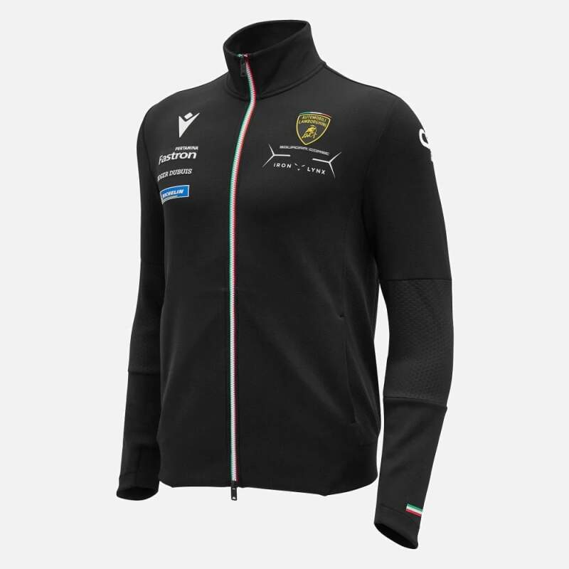 Lamborghini Hypercar SC63 Team-Sweatshirt Le Mans schwarz
