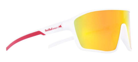 Red Bull Spect DAFT sunglasses white with red-orange lens