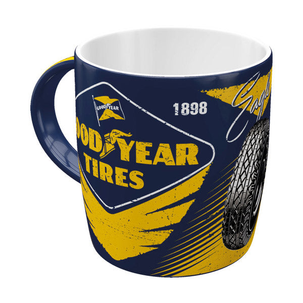 Goodyear Keramikbecher mit Motiv