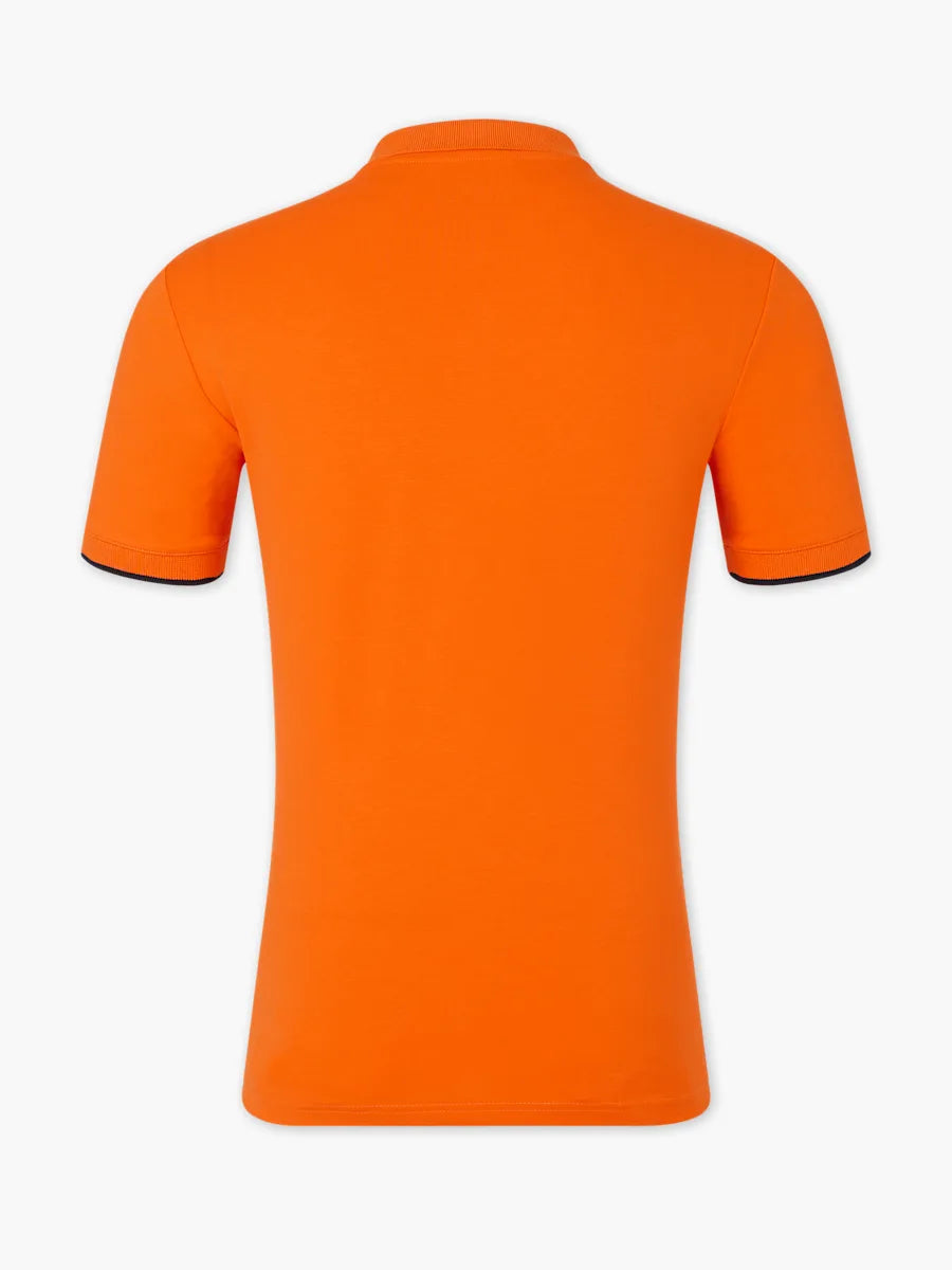 Max Verstappen MV1 casual polo shirt, orange