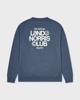 Lando Norris LN4 Club Sweatshirt – Blue