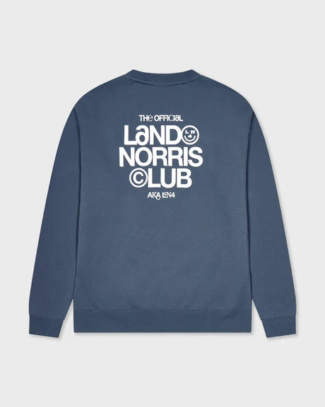 Lando Norris LN4 Club Sweatshirt – Blue